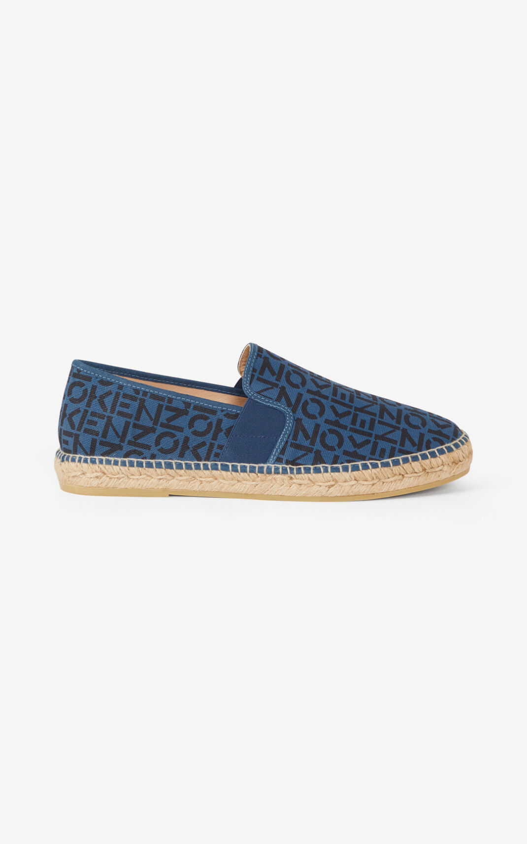 Kenzo Sport elasticated Espadrilles Herre - MørkeBlå DK-570674